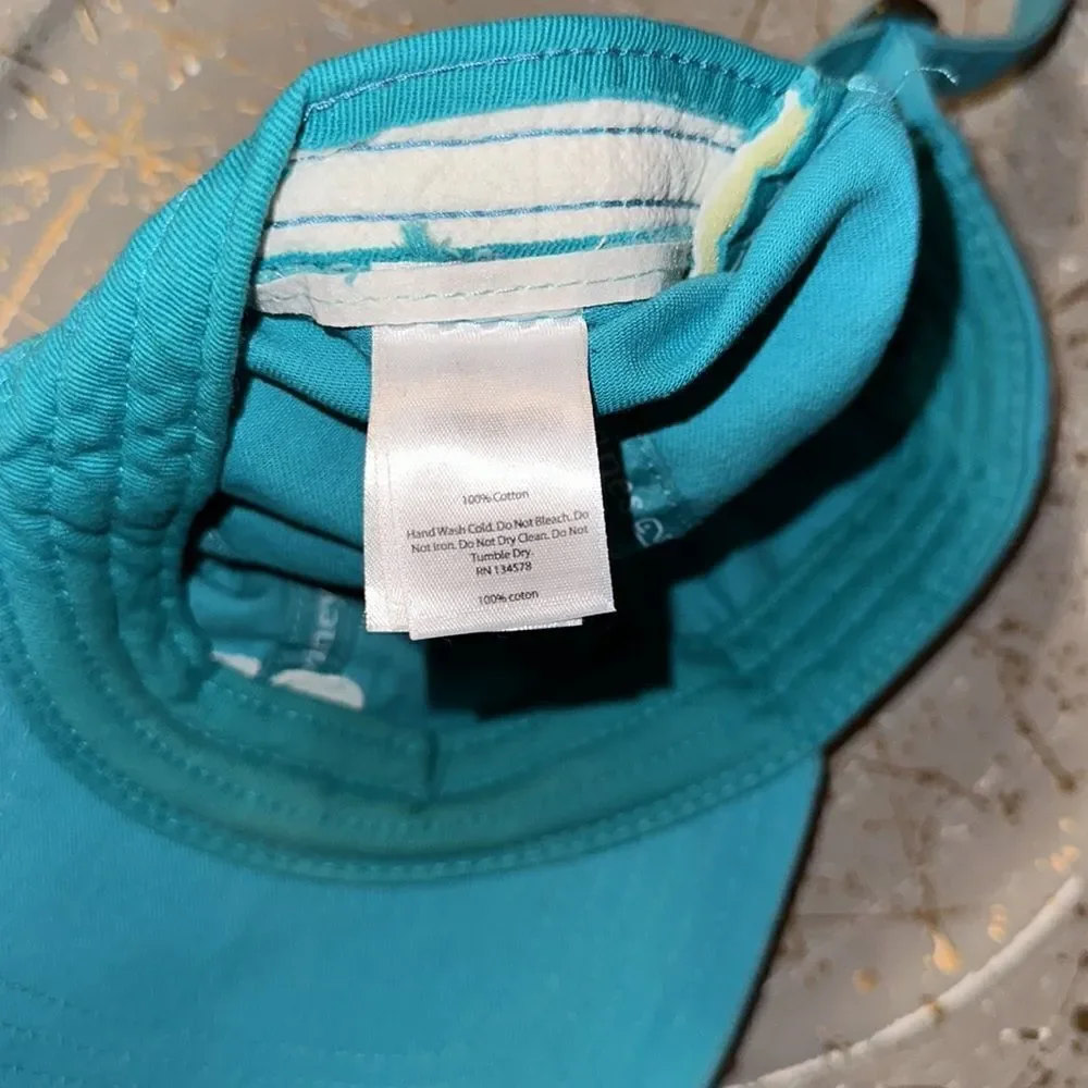 Vineyard Vines OS Blue Embroidered Whale Logo Unisex Cotton Cap